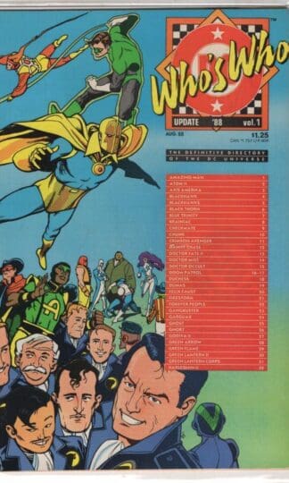 Who's Who Aug '88 Vol 1:DC Comics
