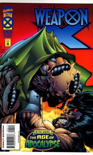 Weapon X #4 1995 : Larry Hama