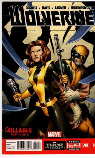 Wolverine #011 2014 : Paul Cornell