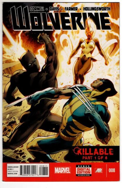 Wolverine #008 2013 : Paul Cornell