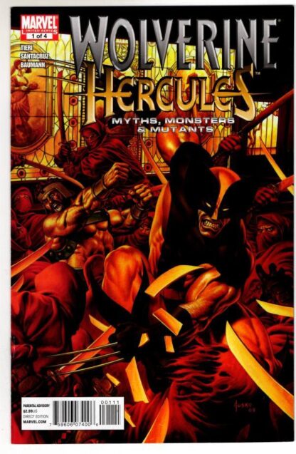 Wolverine/Hercules. Myths, Monsters & Mutants #1 : Frank Tieri