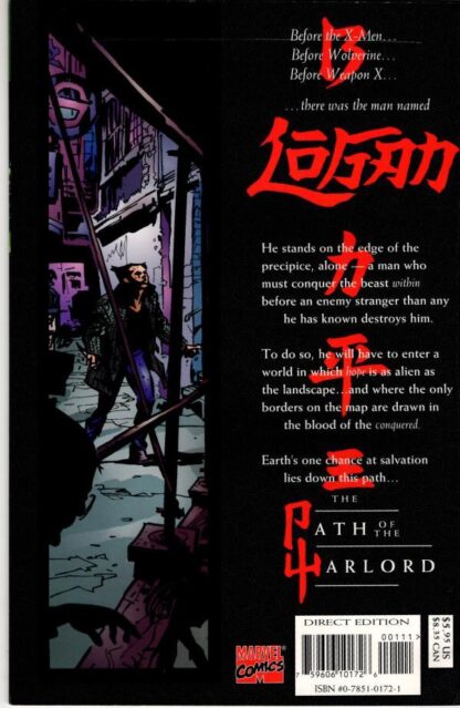 Logan. Path of The Warlord #1 : Howard Mackie - Image 2