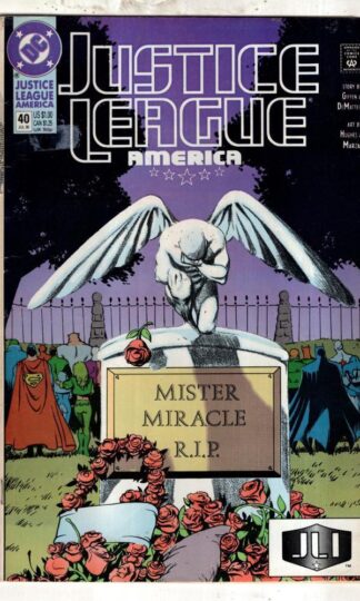 Justice League America #40 1990 : Giffen