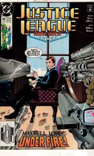 Justice League America #41 1990 : Giffen