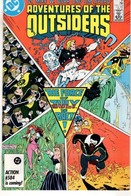 The Adventures Of The Outsiders #41:Mike W. Barr