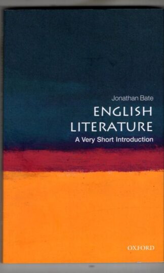 English Literature : A Very Short Introduction : Jonathan Bate