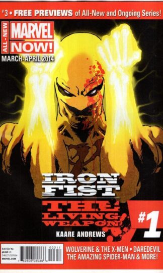 All-New Marvel Now! Iron Fist #1 : Kaare Andrews