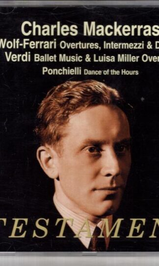 Conducts Wolf-Ferrari, Verdi, Ponchielli:Charles Mackerras
