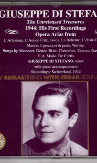 Unreleased Treasures:Giuseppe di Stefano
