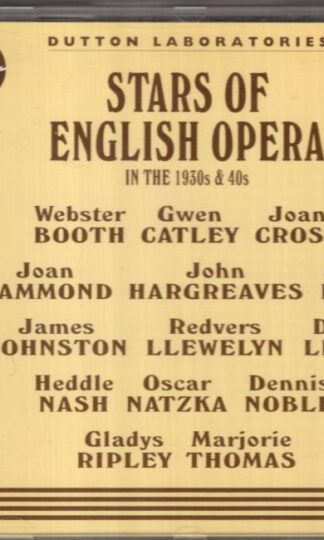 Stars of English Opera, Vol.1:Various