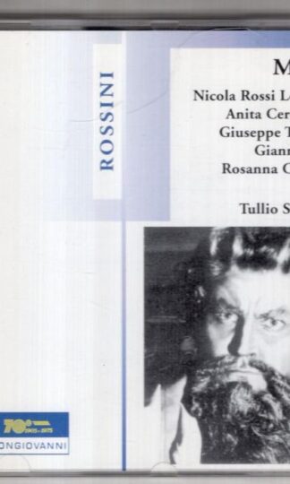 Rossini. Mose 1956:Tullio Serafin