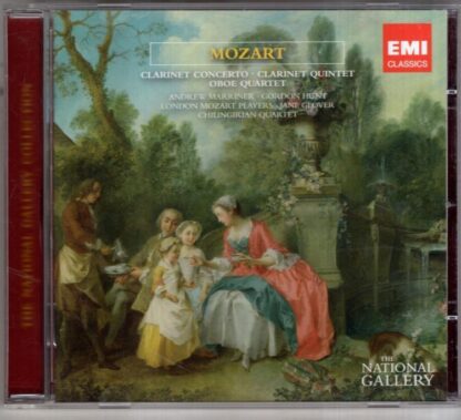 Mozart: Clarinet Concerto, Quintet, Oboe Quartet:Jane Glover