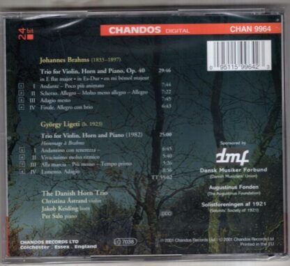 Brahms & Ligeti Trios:The Danish Horn Collective. - Image 2