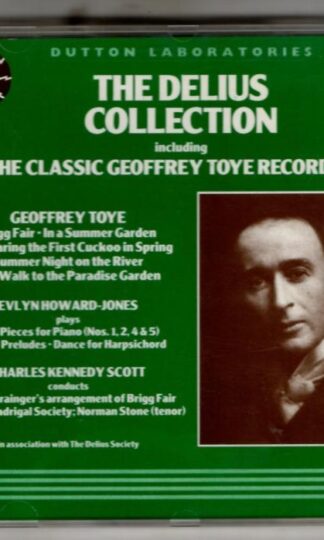 Geoffrey Toye:The Delius Collection