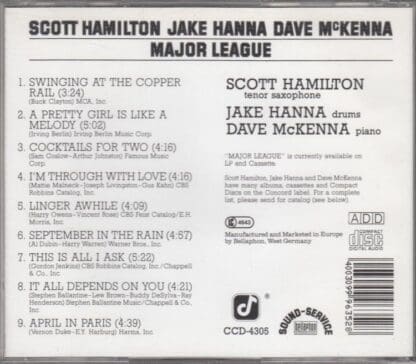 Major League:Scott Hamilton, Jake Hanna, Dave McKenna - Image 2