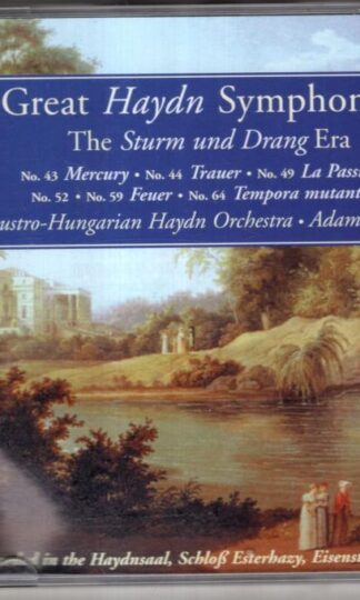Joseph Haydn: Symphonies Nos. 43, 44, 49, 52, 59, 64:Adam Fischer
