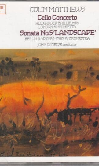 Matthews;Cello Concerto:Baillie