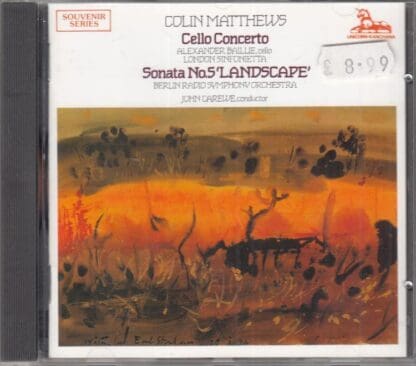 Matthews;Cello Concerto:Baillie