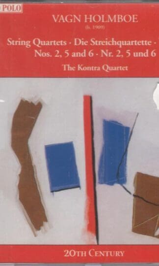 Holmboe/String Quartets - Vol 2:Kontra Quartet