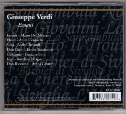 Verdi: Ernani:Dimitri Mitropoulos - Image 2