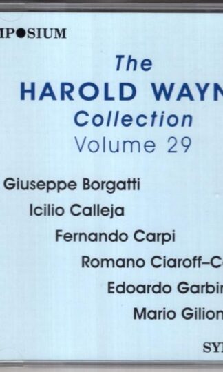 The Harold Wayne Collection, Vol.29:Various