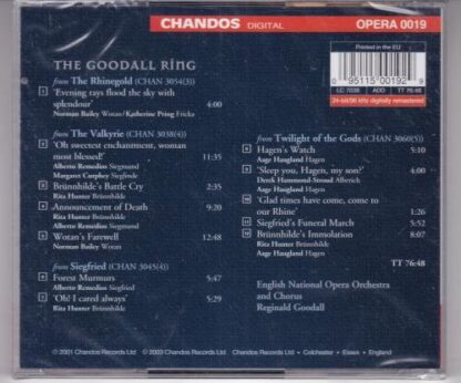 The Goodall Ring (Highlights) CD:Richard Wagner - Image 2