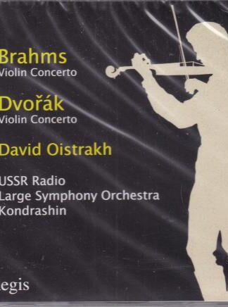 Brahms and Dvorak Violin Concertos CD:David Oistrakh