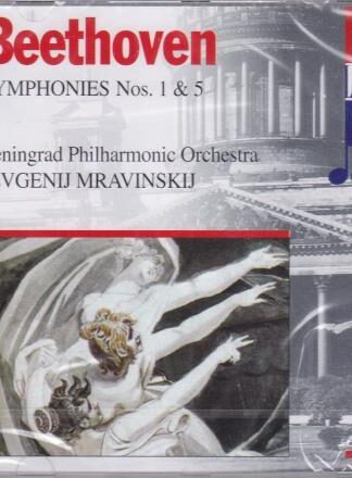 Beethoven Symphonies 1 & 5 CD:Jevgenij Mravinskij