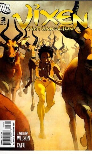 Vixen: Return of the Lion #3 2009 : G. Willow