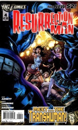 Resurrection Man #4 2012 : Dan Abnett