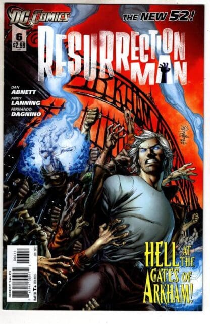 Resurrection Man #6 2012 : Dan Abnett