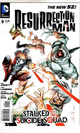 Resurrection Man #9 2012 : Dan Abnett