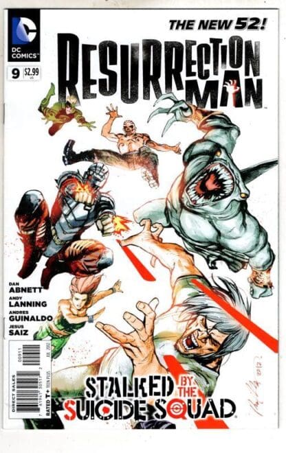 Resurrection Man #9 2012 : Dan Abnett