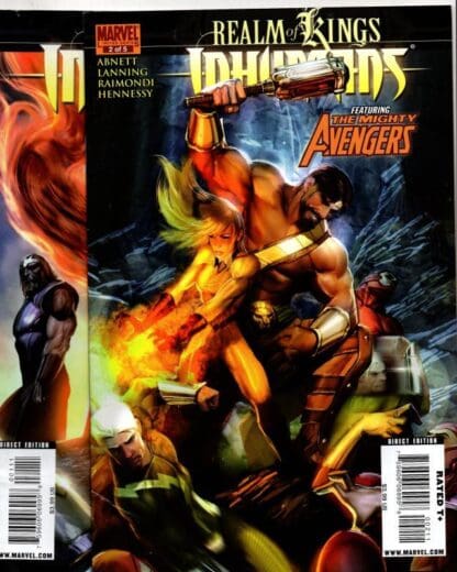 Realm of Kings: Inhumans #1 & 2 2010 : Dan Abnett