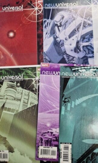 New Universal #1-3, 5 & 6 2007 : Warren Ellis