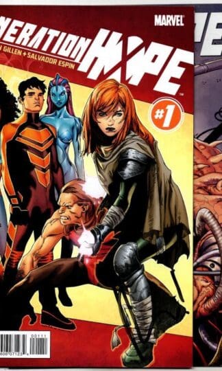 Generation Hope #1 & 2 2011 #1 signed by Kieron Gillen : Kieron Gillen