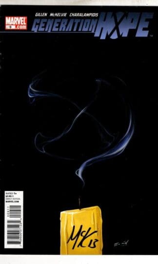 Generation Hope #9 signed by Kieron Gillen & Jamie McKelvie : Kieron Gillen