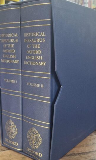 Historical Thesaurus of the Oxford English Dictionary: With additional material from A Thesaurus of Old English : Oxford