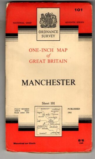 National Grid Seventh Series Sheet 101 Manchester : Ordnance Survey