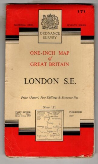 National Grid Seventh Series Sheet 171 London S.E. : Ordnance Survey