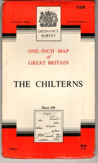 National Grid Seventh Series Sheet 159 The Chilterns : Ordnance Survey