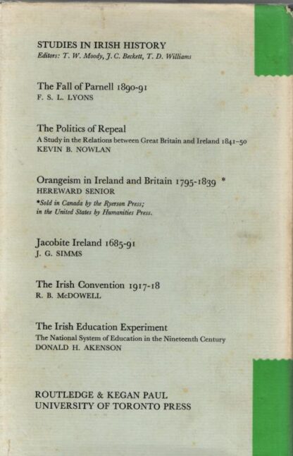 Rural Disorder and Police Reform in Ireland, 1812-36 (Study in Irish History) : Galen Broeker - Image 2