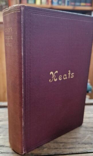The Complete Poetical Works Of John Kears (Oxford Edition) : H. Buxton Foreman (ed)