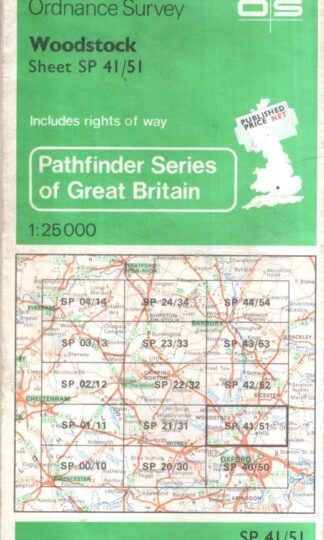 Woodstock Pathfinder SP 41/51 : Ordnance Survey