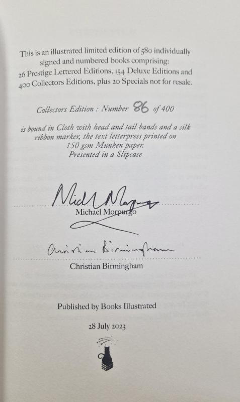 War Horse illustrared by Chris Birmingham (Signed Collector's Edition) : Michael Morpurgo - Image 2