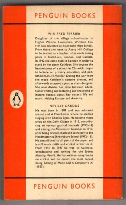 Kathleen Ferrier Her Life and A Memoir:Winifred Ferrier - Image 2