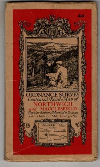 Contoured Road Map. Sheet 44, Northwich & Macclesfield : Ordnance Survey