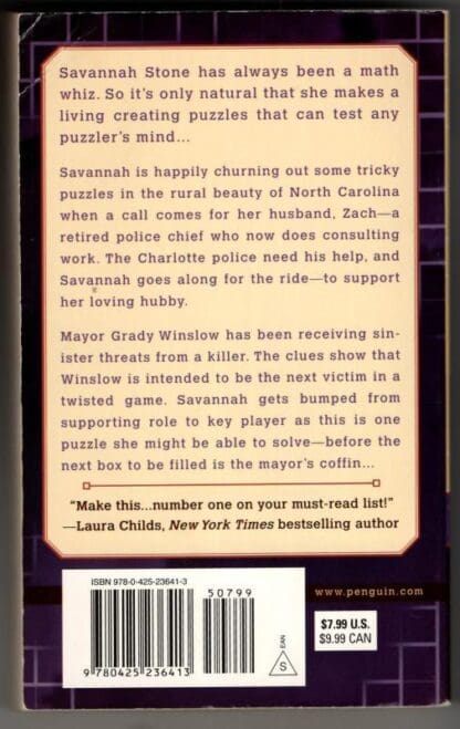 A Deadly Row (Mystery By The Numbers) : Casey Mayes - Image 2