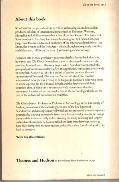 A History of Scandinavian Archaeology (World of Archaeology S.) : Ole Klindt-Jensen - Image 2