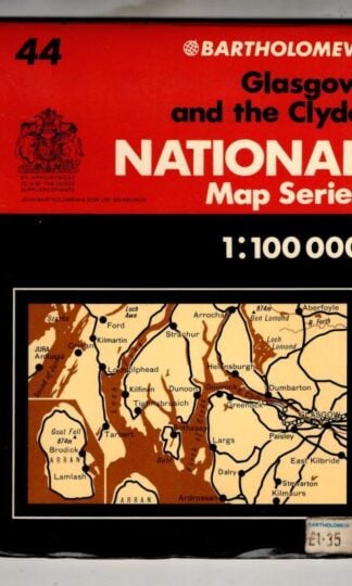 National Map Series 44: Glasgow and the Clyde : Bartholomew